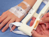 Orientation label on a TLC Wrist Splint